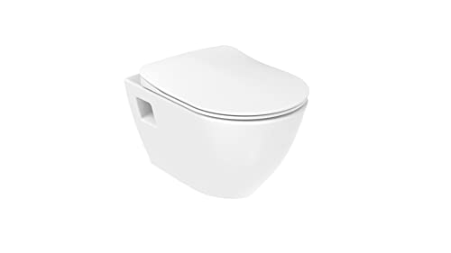 Terra Hänge WC mit Hygienedusche, weiß