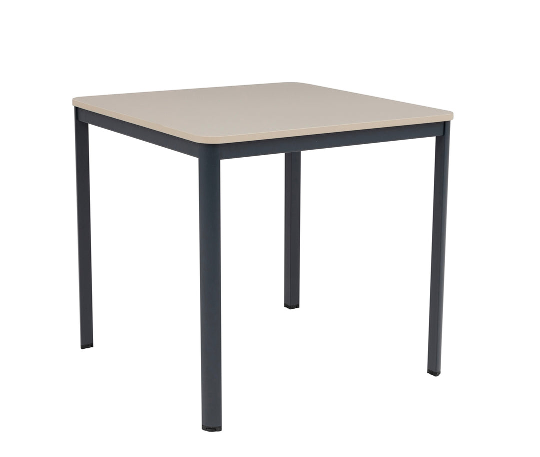 Schreibtisch Nova, 80x80x75 cm, Sandfarbe/anthrazit
