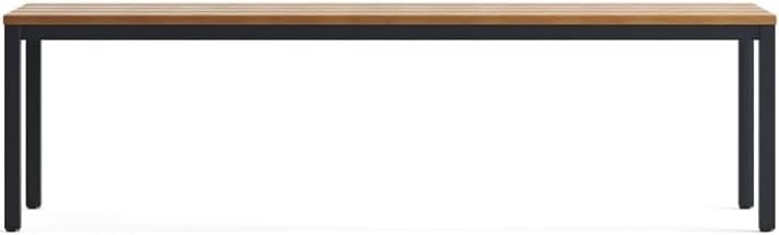 Furni24 Sitzbank für Umkleideräume BxHxT: 150x42x40 cm, Umkleidesitzbank, Umkleidebank, Garderobenbank, Sportbank, Bank mit Echtholz für Fitnessstudio