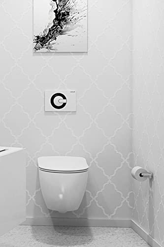 Terra Hänge WC mit Hygienedusche, weiß
