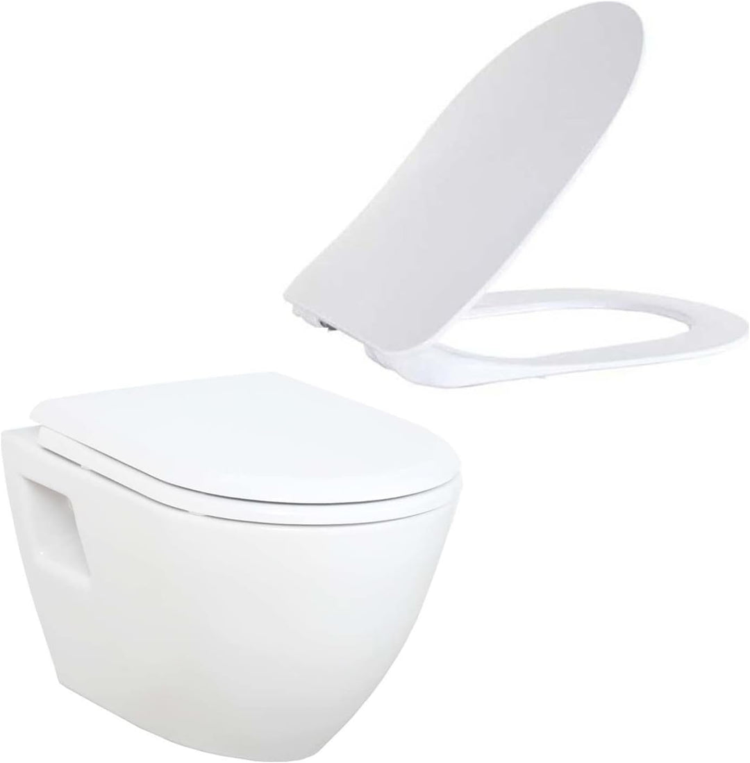 Terra Hänge WC ohne Hygienedusche, weiß