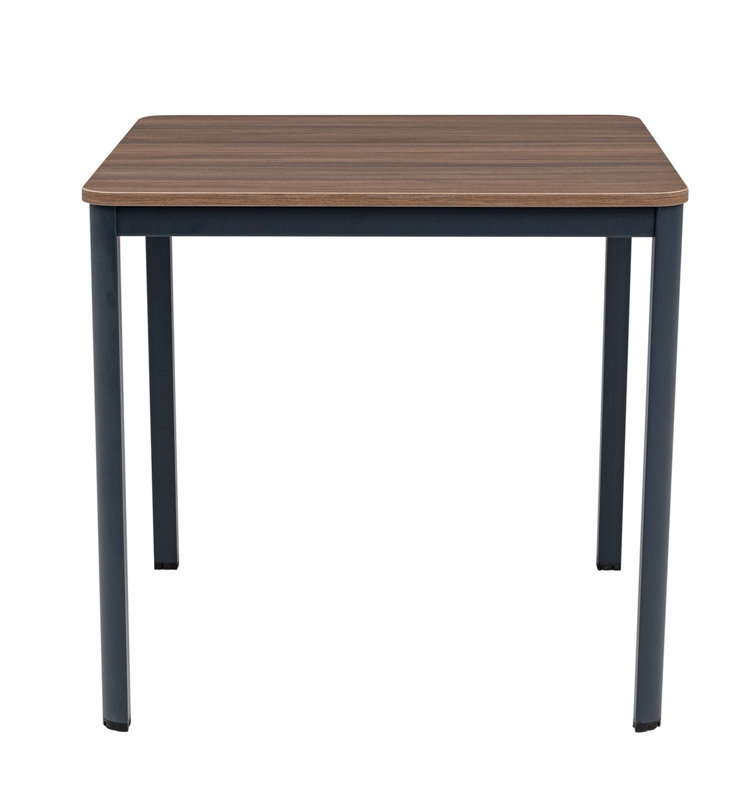 Schreibtisch Nova, 80x80x75 cm, Nussbaum Dekor/anthrazit