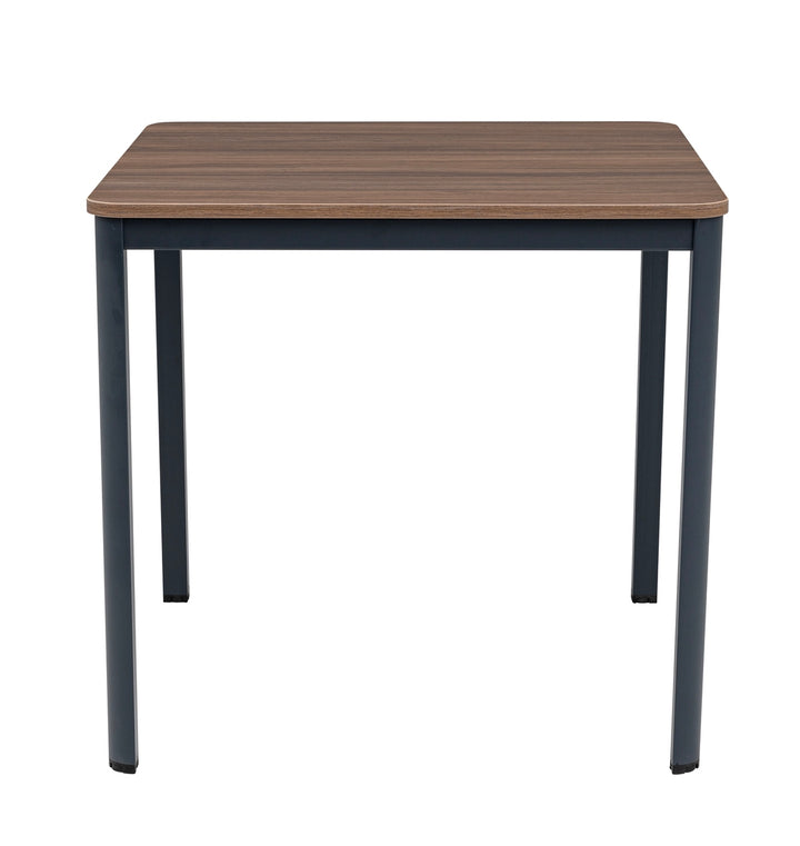 Schreibtisch Nova, 80x80x75 cm, Nussbaum Dekor/anthrazit