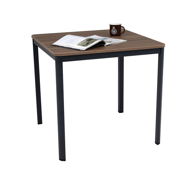 Schreibtisch Nova, 80x80x75 cm, Nussbaum Dekor/anthrazit