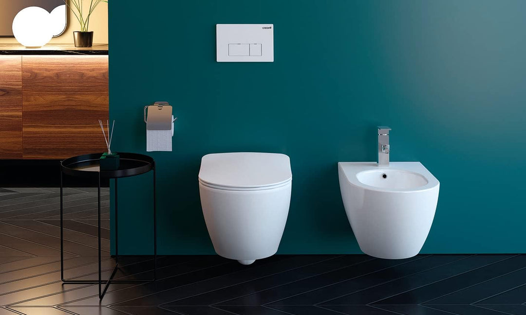 Free Hänge WC mit Hygienedusche, weiß