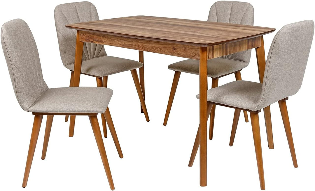 2er Set Esszimmerstühle, Design Stuhl, Stoffbezug
