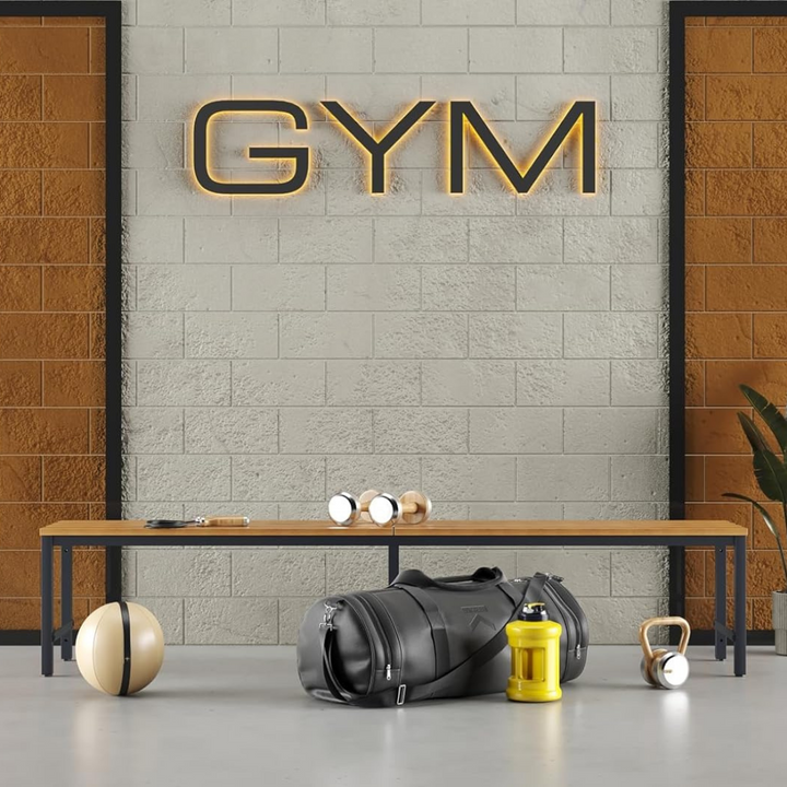 Furni24 Sitzbank für Umkleideräume BxHxT: 200x42x40 cm, Umkleidesitzbank, Umkleidebank, Garderobenbank, Sportbank, Bank mit Echtholz für Fitnessstudio