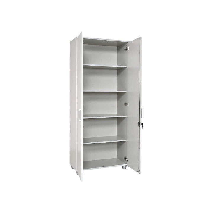 Aktenschrank, 80 cm x 40 cm x 190 cm, grau Dekor