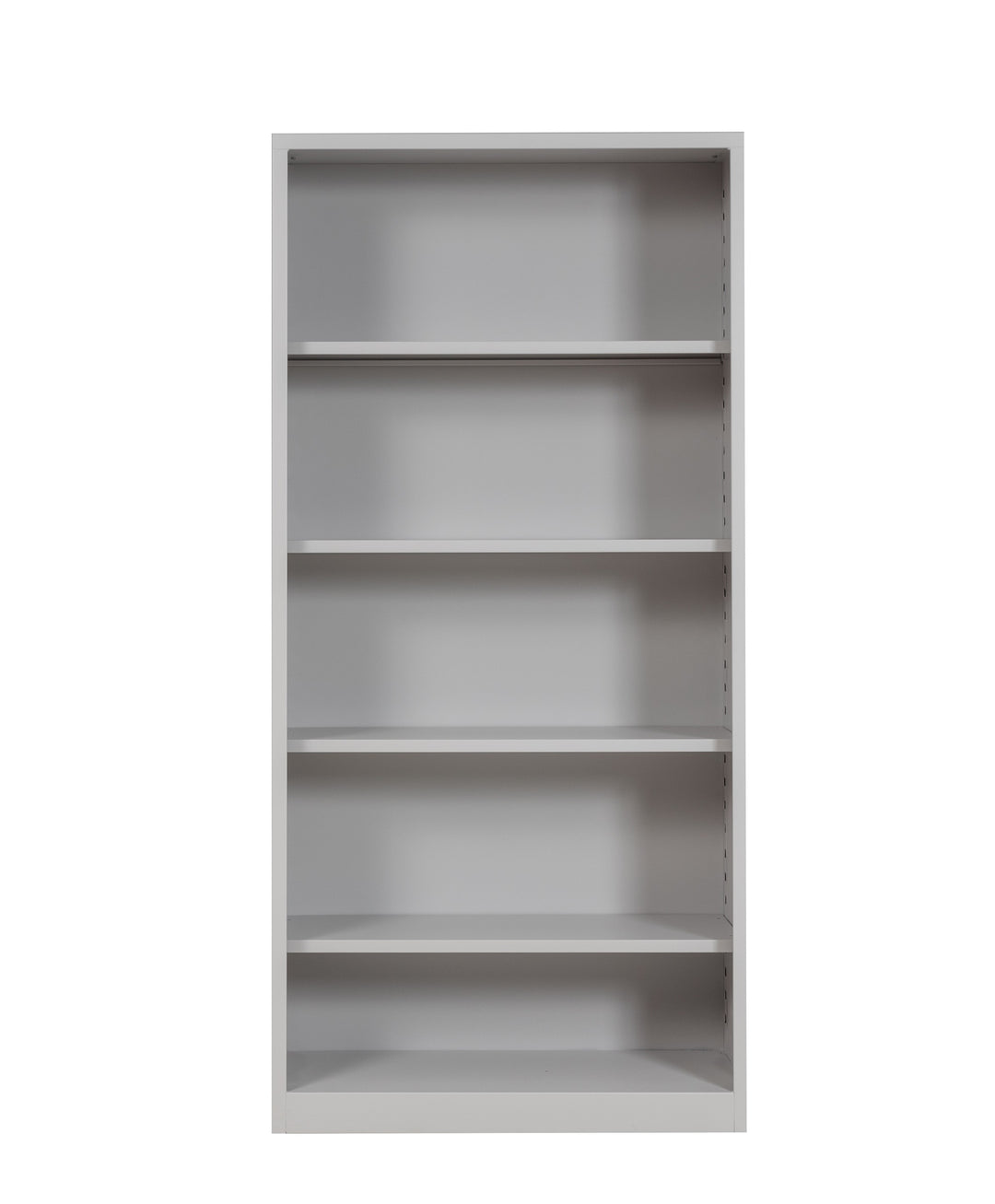 Aktenregal Stahlregalschrank, Schrank Büroschrank offen, Platz für ca. 55 Ordner, grau