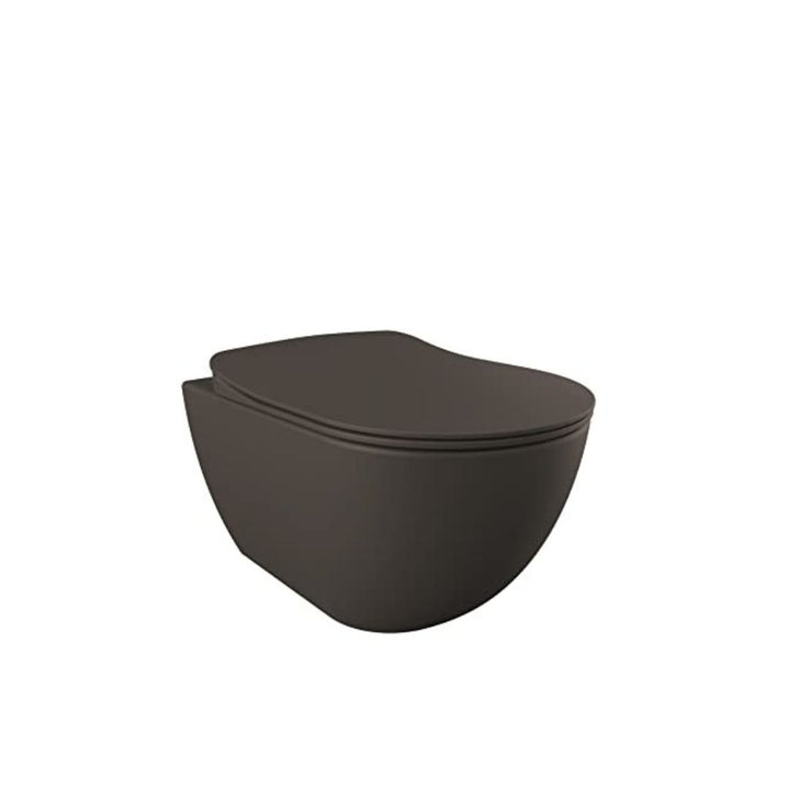 Free Rim Off Wand-WC ohne Hygienedusche, anthrazit