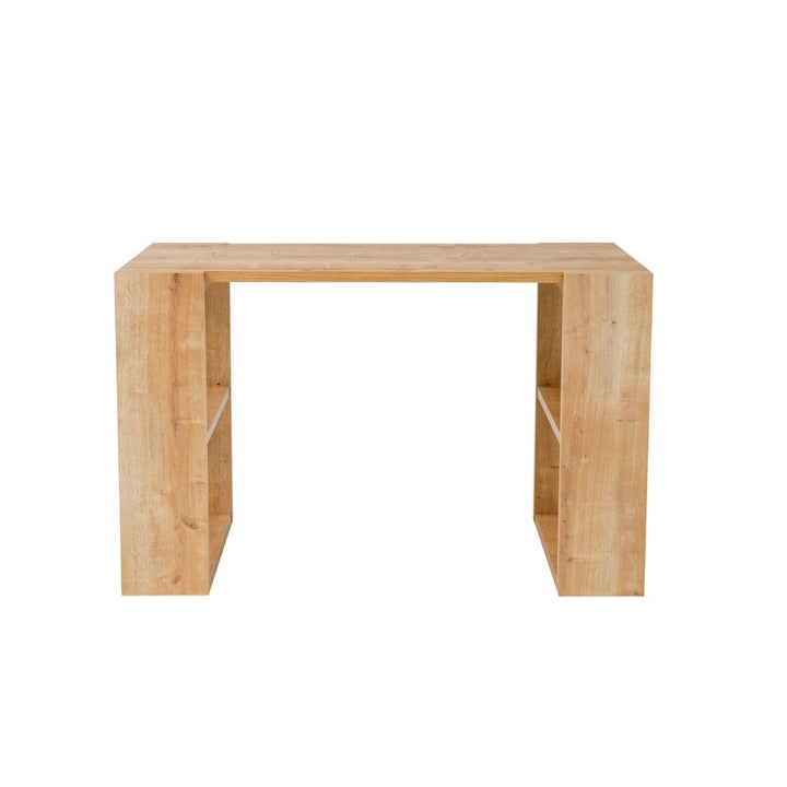 Schreibtisch Note, inkl. Regale, 120x60x75 cm, Saphir Eiche Dekor