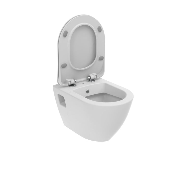 Terra Hänge WC mit Hygienedusche, weiß