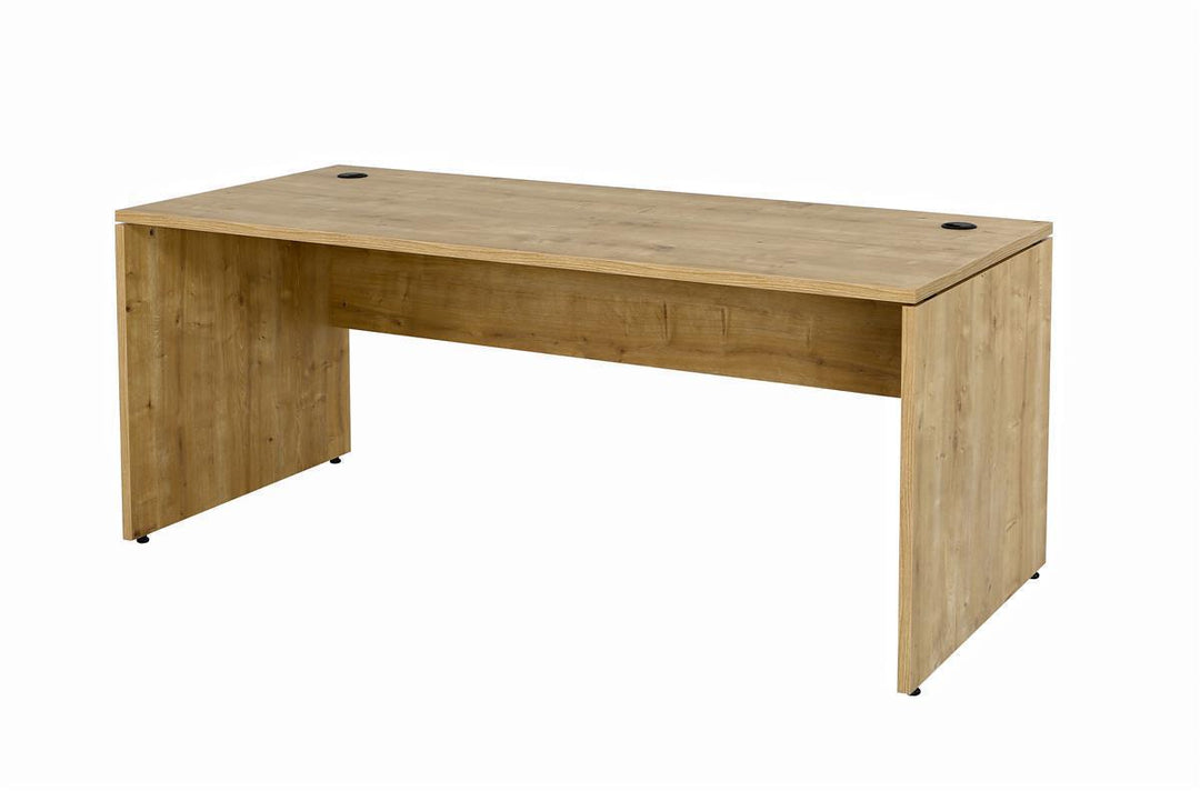 Schreibtisch Nuvi, 180 cm x 80 cm x 75 cm, Saphir Eiche Dekor