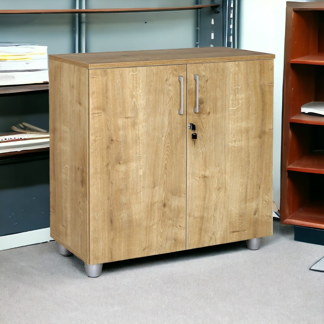 Aktenschrank, 80 cm x 40 cm x 80 cm, Saphir Eiche Dekor