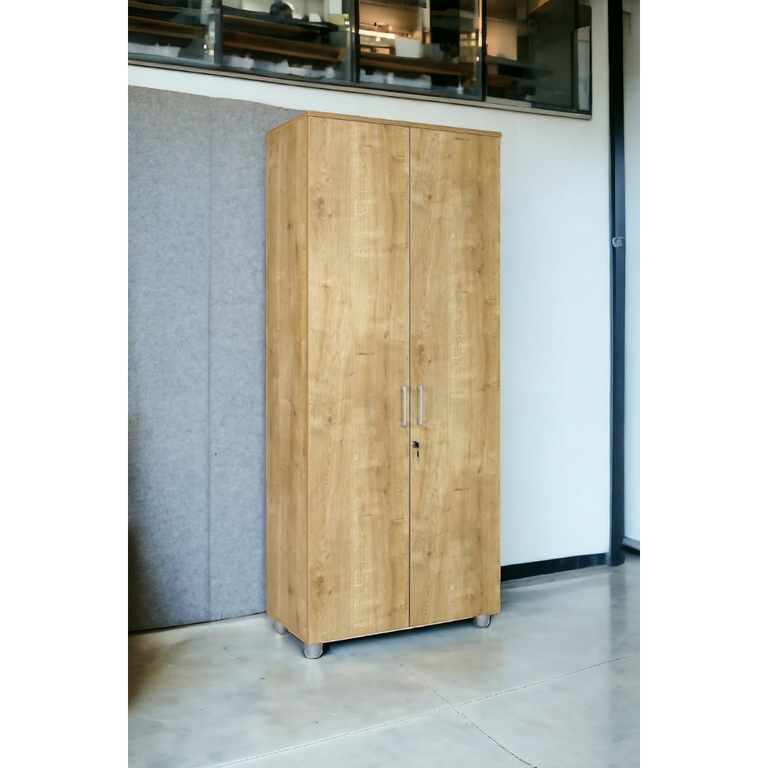 Aktenschrank, 80 cm x 40 cm x 190 cm, Saphir Eiche Dekor