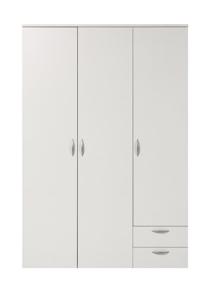 Kleiderschrank, weiß, 120x177x52cm