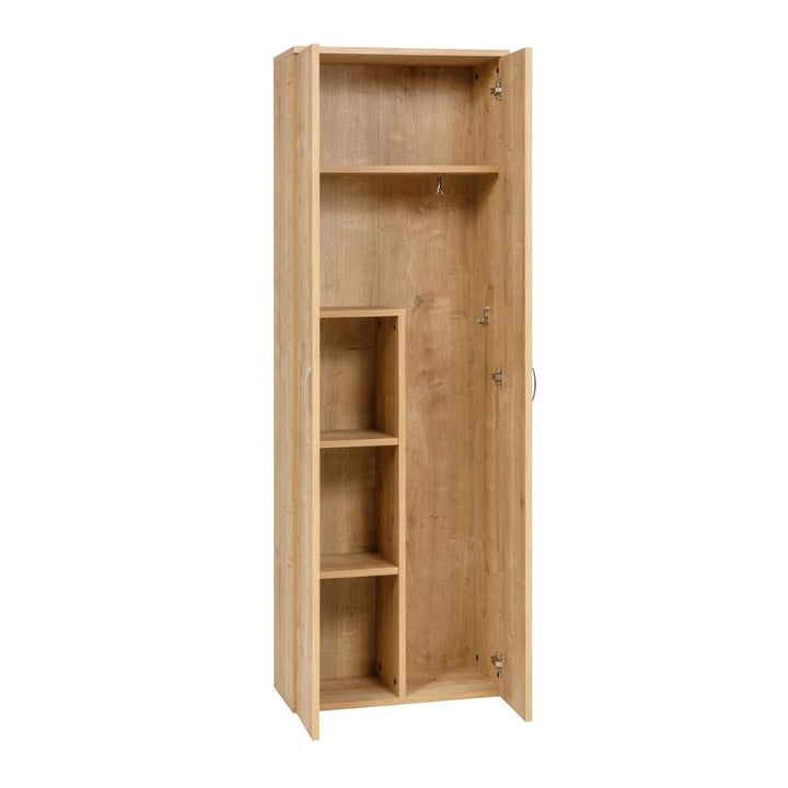 Kleiderschrank, Saphir Eiche Dekor, 60x180x34 cm