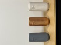 Blumenvase, 13 x 28 cm, beige