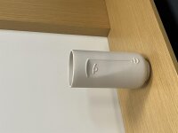 Blumenvase, 13 x 28 cm, beige