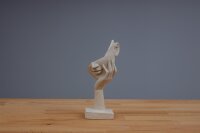 Wohnaccessoires, minimalistische Skulptur, beige, didn´t hear