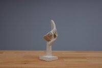 Wohnaccessoires, minimalistische Skulptur, beige, didn´t hear