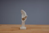 Wohnaccessoires, minimalistische Skulptur, beige, didn´t hear
