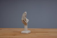 Wohnaccessoires, minimalistische Skulptur, beige, didn´t hear