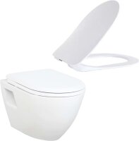 Terra Hänge WC ohne Hygienedusche, weiß