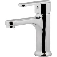 Badmöbel Set 1, anthrazit, 80 cm Waschbecken inkl. Wassermischer, Unterschrank, LED-Spiegelschrank
