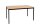 Furni24 Schreibtisch-Stahlgestell 120x60x75cm, Buche, TÜV/GS-Einfache Montage, Arbeitstisch, Bürotisch, Küchentisch, Esstisch, Druckertisch Büro-Möbel Arbeitszimmer Computertisch Gaming-Tisch Mehrzwecktisch