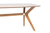 Esstisch, X Fuss, Rechteckig aus Holz