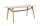 Esstisch, W Fuss, Rechteckig aus Holz