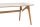 Esstisch, W Fuss, Rechteckig aus Holz