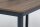 Furni24 Schreibtisch D-Profil Nova 200x80x75cm, Nussbaum, Einfache Montage, Arbeitstisch, Bürotisch, Küchentisch, Esstisch, Druckertisch Büro-Möbel Computertisch Gaming-Tisch Mehrzwecktisch