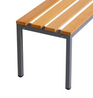 Garderobenbank 200 cm anthrazit