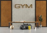 Garderobenbank 200 cm anthrazit