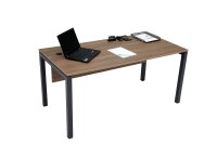 Schreibtisch Tetra, 180 cm x 80 cm x 75 cm, Nussbaum...