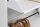 Schuhkipper Metall 50 x15 x70,5 cm, 2 Klappen, weiß RAL 9003