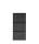 Schuhkipper Metall 50 x15 x103,5 cm, 3 Klappen, schwarz RAL 9005