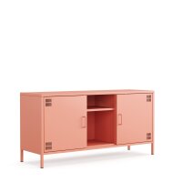 Metall Möbel Pera3, TV-Schrank 3 Regale - 130,5 x 40...