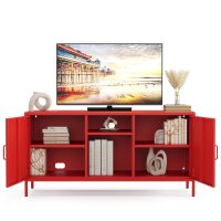 Metall Möbel Pera3, TV-Schrank 3 Regale - 130,5 x 40...