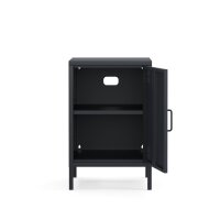 Metall Möbel Pera2, Kommode / Nachtschrank - 41,5 x 40 x 64,5 cm Anthrazit