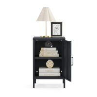 Metall Möbel Pera2, Kommode / Nachtschrank - 41,5 x 40 x 64,5 cm Anthrazit
