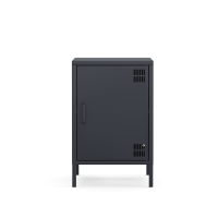 Metall Möbel Pera2, Kommode / Nachtschrank - 41,5 x 40 x 64,5 cm Anthrazit