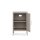 Metall Möbel Pera2, Kommode / Nachtschrank - 41,5 x 40 x 64,5 cm Beige