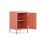 Metall Möbel Pera2, Kommode / Nachtschrank - 41,5 x 40 x 64,5 cm Lachsfarben