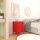 Metall Möbel Pera2, Kommode / Nachtschrank - 41,5 x 40 x 64,5 cm Rot