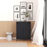 Metall Möbel Pera7, Sideboard 2 Türen - 80,5 x...