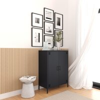 Metall Möbel Pera7, Sideboard 2 Türen - 80,5 x...