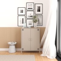 Metall Möbel Pera7, Sideboard 2 Türen -  80,5 x...